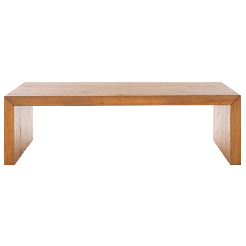 Tawney Rectangle Wood Coffee Table, Natural