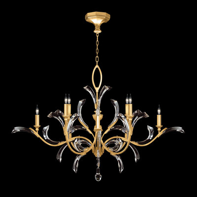Beveled Arcs 8 - Light Chandelier