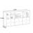 62.4-Inch Multi-Functional Side Cabinet, Display Case, and Bookshelf with Open Storage and Drawers