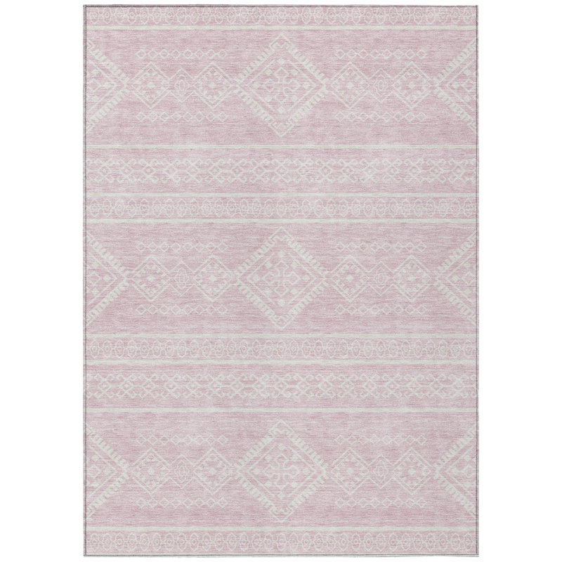 Chalee Washable Southwestern Indoor Rug, Rectangle 3' x 5'