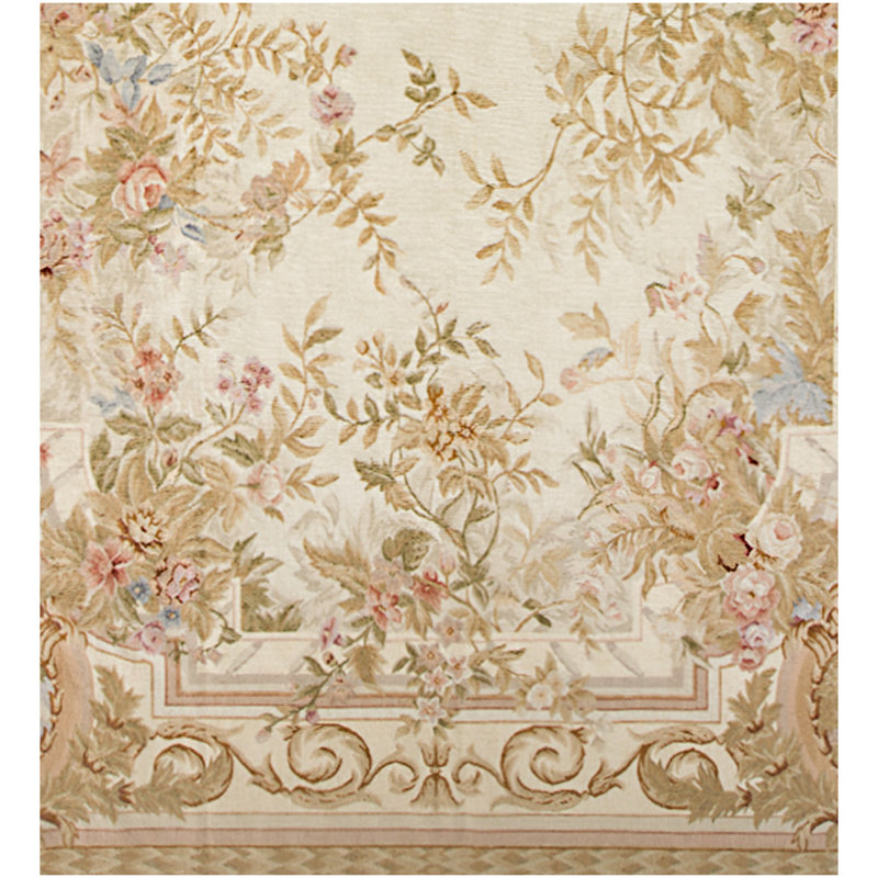 Wool Oriental Area Rug, Rectangle 4' x 6'