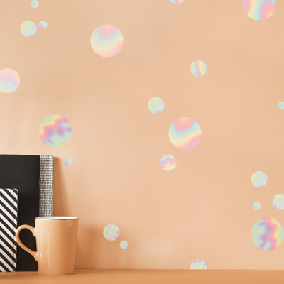 Abstract Non-Wall Damaging Wall Decal