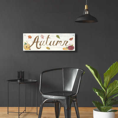 «Autumn Bounty IV» par Courtney Prahl, art mural en verre acrylique