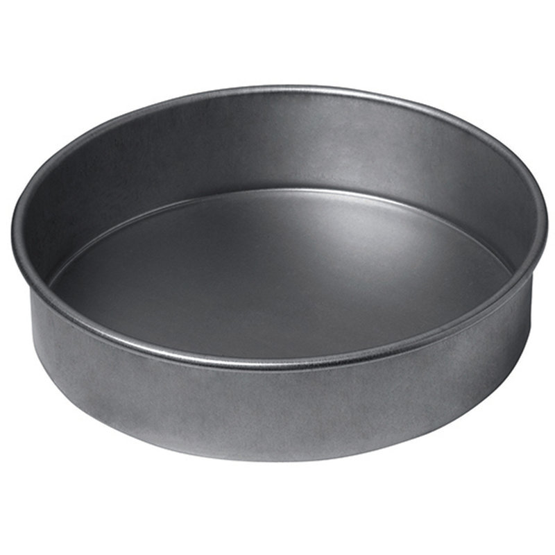 9-Inch Gray Non-Stick Round Silicone Cake Pan