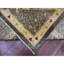 Tapis brun en laine noué à la main de style dynastie des 14e siècle de 12 pi 2 po x 16 pi 79FF62263B3346CDB87B84679E70EA7D