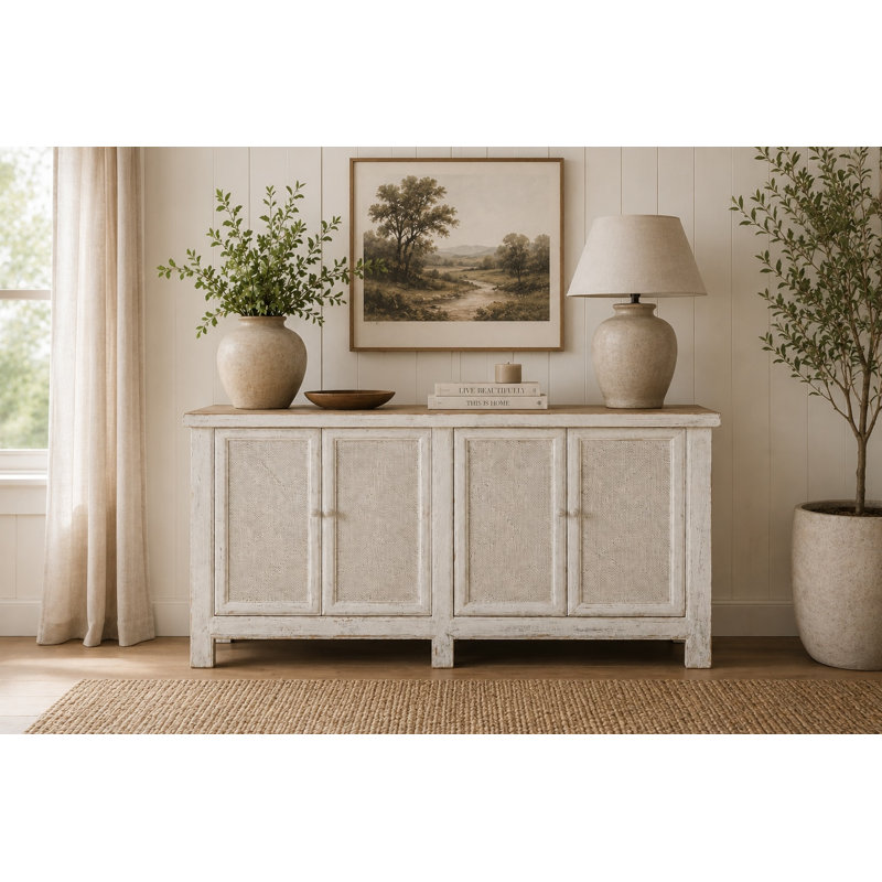 Maripier 71'' W Solid Wood Sideboard