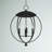 Sophia 4 - Light Dimmable Lantern Globe Chandelier-51989691