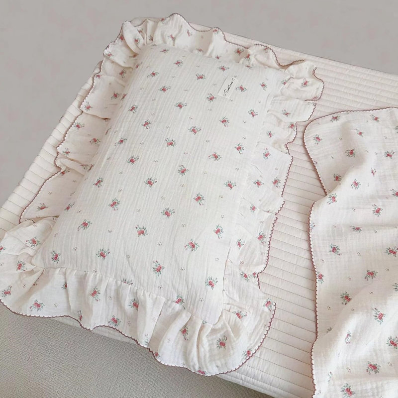 Taie d'oreiller mignonne en coton pour enfants