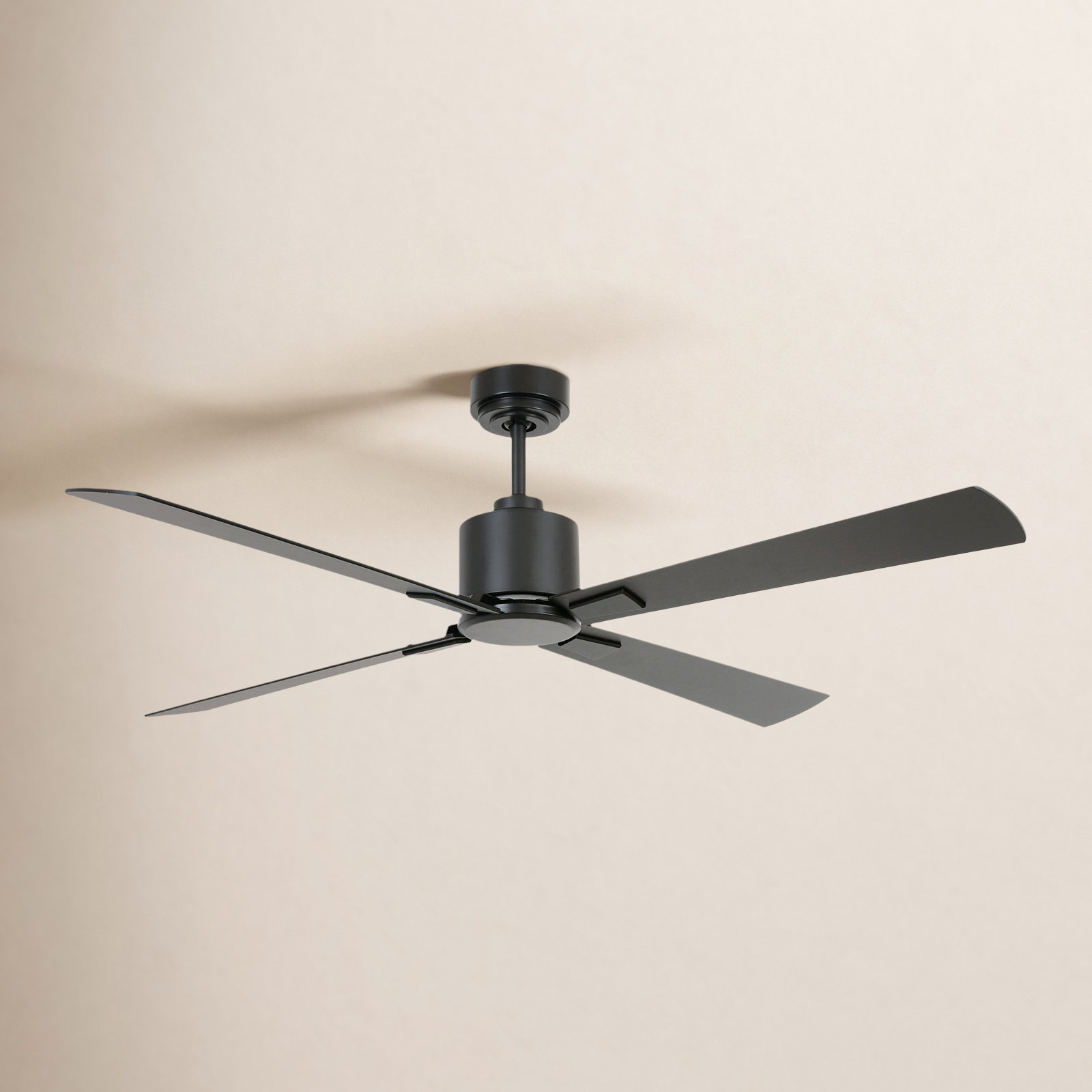 Harford 52" Ceiling Fan, Black