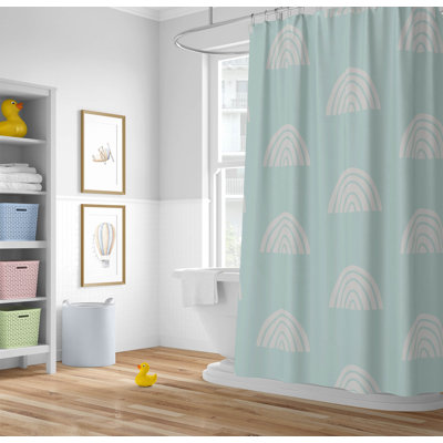 Bows Ultra-Thin Lightweight Shower Curtain