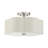 Copper Linen Blend Semi Flush Mount-186255093-186255094