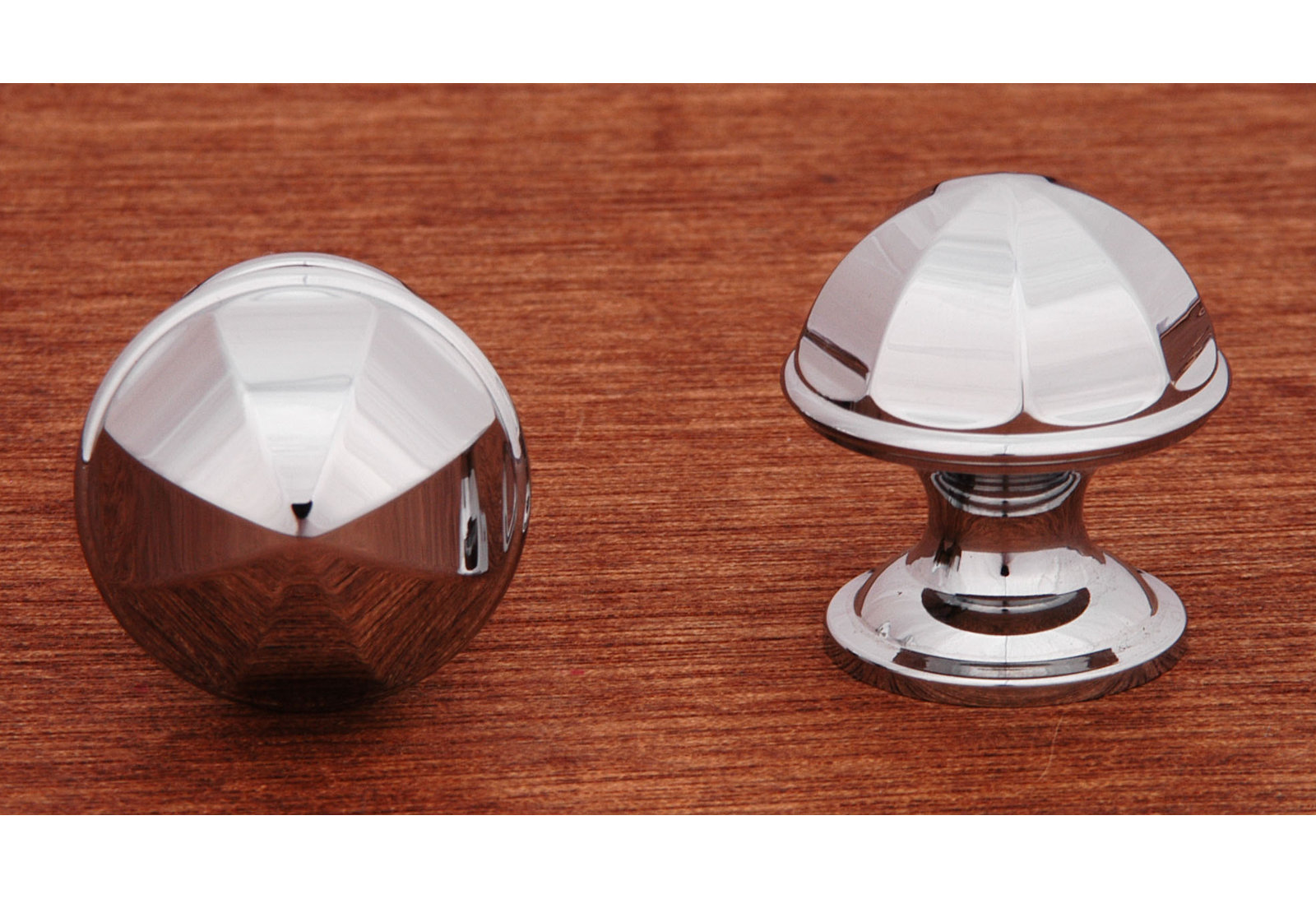 CK Series Contoured Dome Cabinet Knob, Polished Chrome