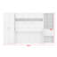 Lit escamotable Murphy avec placard, tiroirs et tablettes-38603932-38603935