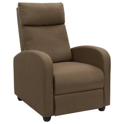 Massage Chair Adjustable Home Theater Single Recliner Sofa Furniture with Thick Seat Cushion and Backrest Modern Living Room Recliners