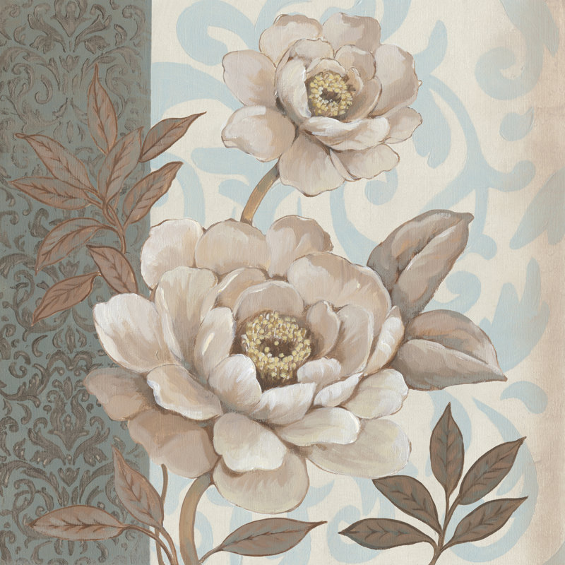 Small Parisian Peony II by Timothy O' Toole - Wrapped Canvas Painting, 30cm H x 30cm W