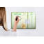 Magnetic Memo Board Whiteboard - 60 x 40 cm - Includes Marker and Magnets - Weekly menu