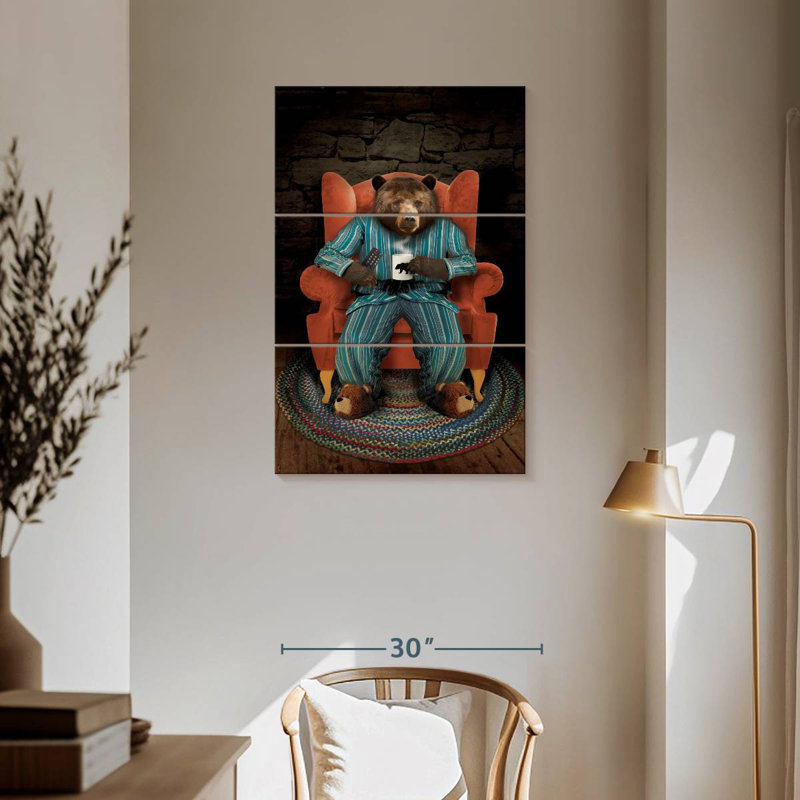 Ketti Bear With Remote, 57'' H x 36'' W