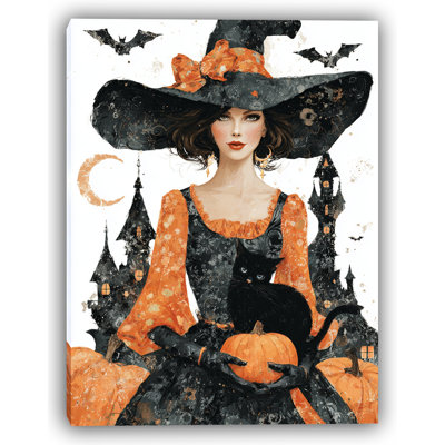Enchanted Pumpkin Keeper - Art mural sur toile tendue