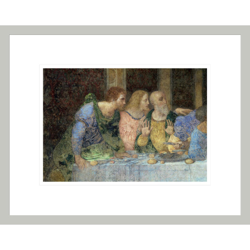 La Cène par Leonardo Da Vinci, 16.82" H x 21.75" W