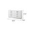 Commode 8 tiroirs Vannida