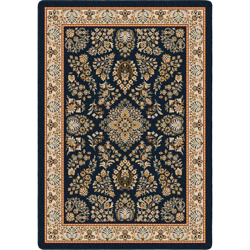 Samba  Candle Blue, Rectangle 3'10" x 5'4"