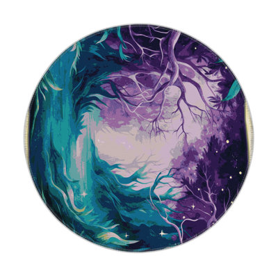 Twilight Flora Indoor And Outdoor Area Rug