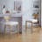 Counter Stools Set Of 2, Upholstered Counter Height Bar Stools With Solid Rubber Wood Frame, Backrest, Footrest, Armless Barstools For Home Bar, Kitchen Counter-1842419999