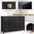 10 Drawer Dresser for Bedroom, 52" Chest of Drawers with Deep Drawers, Long TV Stand Dresser, Modern Wooden Storage Dresser-1552860648
