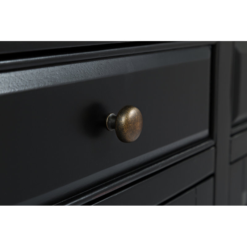 Sina 127cm Sideboard, Antique Black