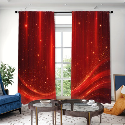 Rideaux filtrant la lumière 2PCS