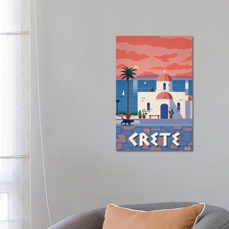 Crete - Wrapped Canvas Print, 66.04 cm H x 45.72 cm W x 1.91 cm D