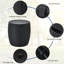 Table d'appoint en plastique Alayiah-219803010