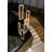 Quidel 6-Light Crystal Frame Chandelier 138inch High Ceiling Chandelier LED Dimmable 3000-6000k