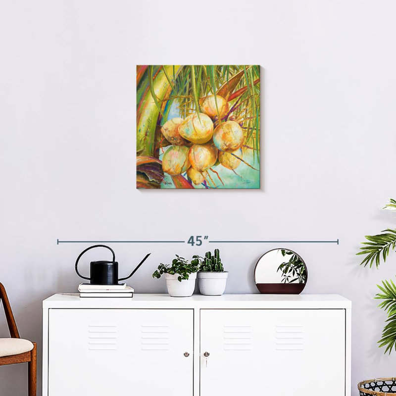 Harnek Patricia's Coconuts I, H 20 po x l 20 po