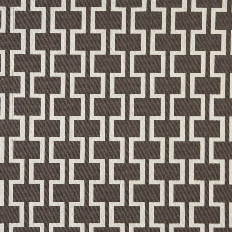 Tissu de lin géométrique, Gris 3