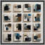 Reproduction d'art contemporain sur toile encadrée à panneaux multiples de style contemporain contemporain-678997771-678997769