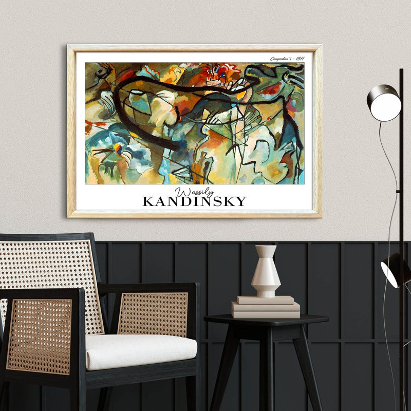 Élégante peinture encadrée décorative, 16,5 po x 24,4 po | Cadre 100% bois massif (épaisseur: 0,8 pouce) | Fond en panneau de fibres à densité moyenne durable (épaisseur: 0,1 pouce) | Art imprimé UV pour le salon, la chambre à coucher et le bureau