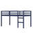 Wooden Loft Bed With Ladder-362022575