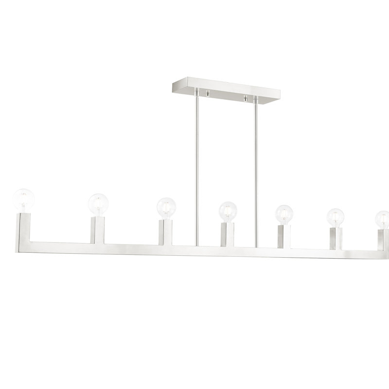 Lustre pour îlot de cuisine 7 lumières Solna