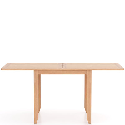 Emiline Pine and Oak Square Dining Table