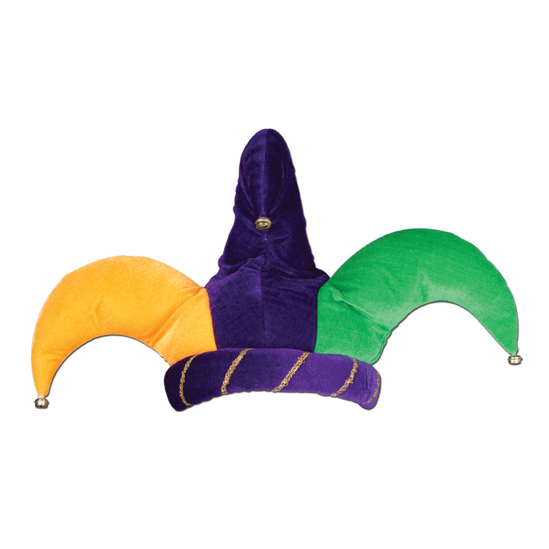 Plush Jester Hat - Pack of 6