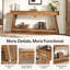 Console en bois manufacturé 1 tablette l 70,9 po Erables-511969671