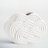 8" White Textured Ceramic Vase For Flowers