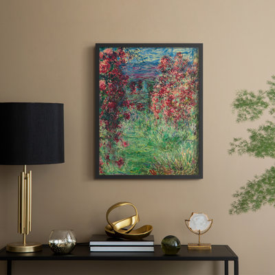 «Vintage Landscape LXIV», reproduction encadrée - bois massif