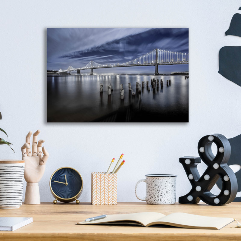 «The Bay Lights» par Toby Harriman Visuals, H 12 po x l 16 po x P 0,13 po