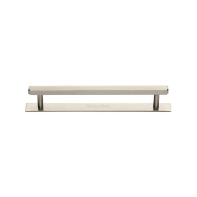 Heritage Brass Heritage Cabinet Pull Hexagonal Design with Plate