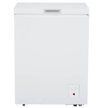 Costway 5 Cubic Feet Chest Freezer w/Removable Storage Basket Deep - See Details - White