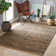 Striped Black/Natural Handwoven Jute Rug