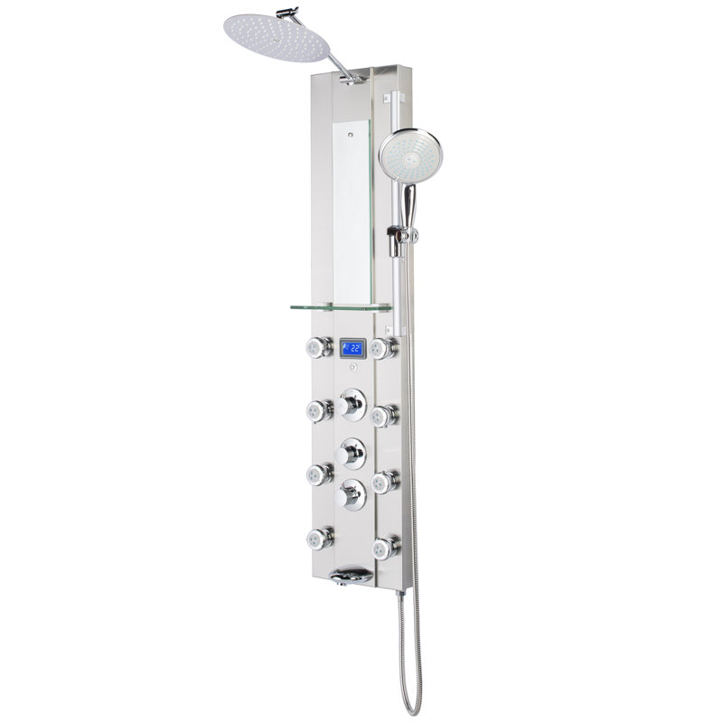 Panneau de douche thermostatique en acier inoxydable 52 "Blue Ocean (SPV962332)