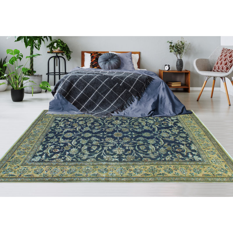 Tapis unique en laine 7 pi 11 po x 11 pi 2022 Keywaun